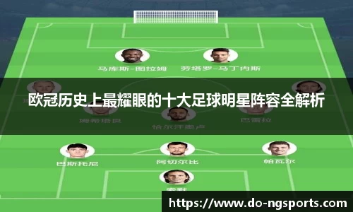 欧冠历史上最耀眼的十大足球明星阵容全解析